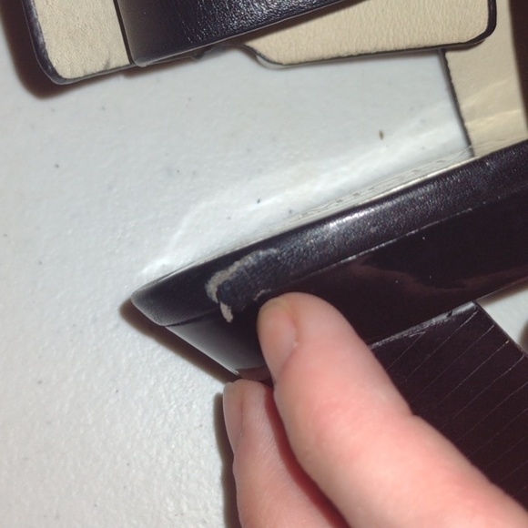 Michael Kors black platform heels size 6 - Picture 6 of 16